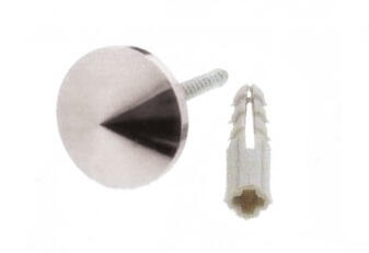 Upevňovací šroubky šroubek ozdobná krytka set chrom HOLD B028 CHROM